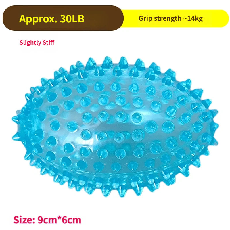 Four-finger grip training stress relief ball