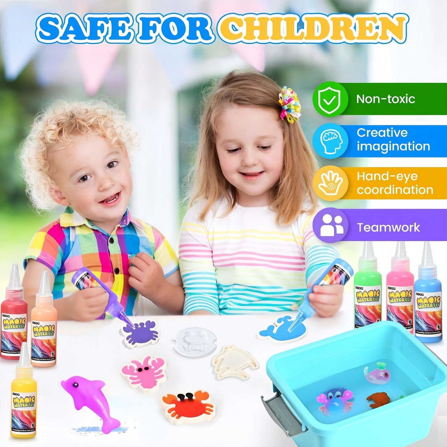 🎨Magic Water Gel DIY Kit