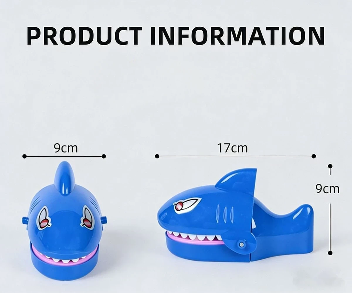 Finger Biting Shark Stress Relief Interactive Toy