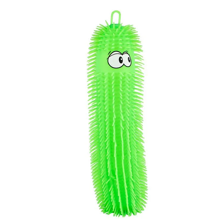 Glowing caterpillar, stress relief ball toy with flashing lights