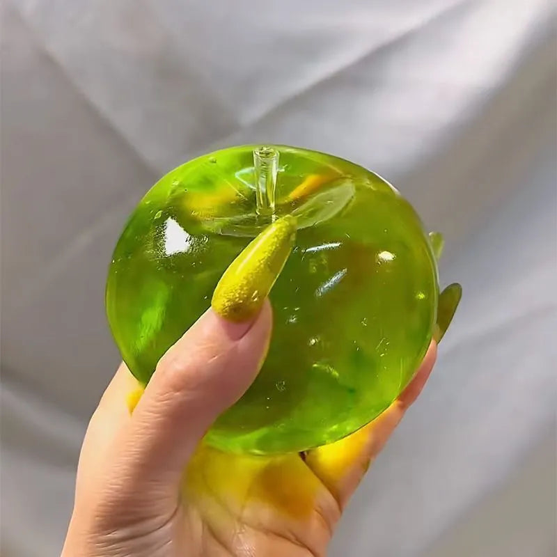 Maltose Green Apple Stress Relief Soft Rebound Squeeze Toy