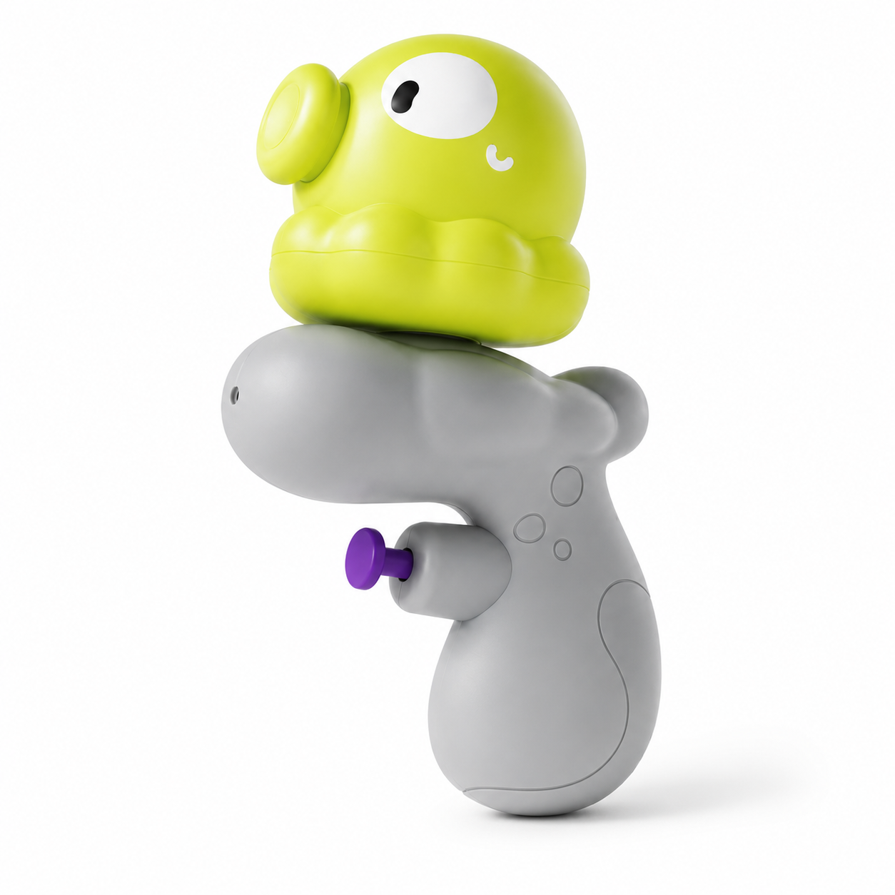 Cute Ocean Animal Water Gun Toy – Easy-Press Summer Squirt Toy for Bath & Outdoor Play