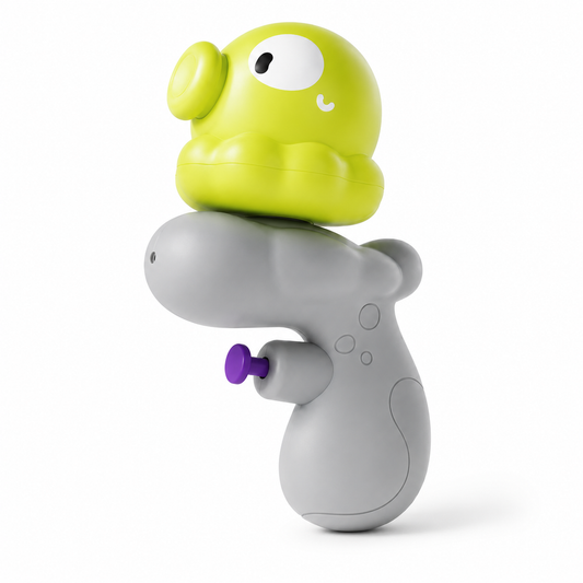 Cute Ocean Animal Water Gun Toy – Easy-Press Summer Squirt Toy for Bath & Outdoor Play