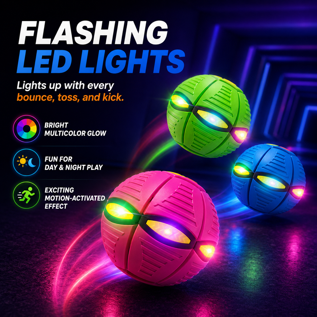 Transforming Step-On Ball Toy