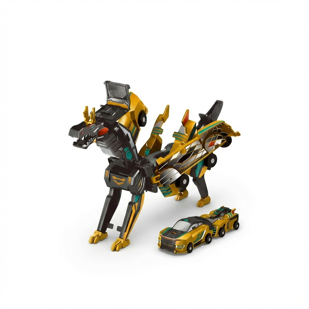 🚗Two-Cars Transforming Unicorn Toy