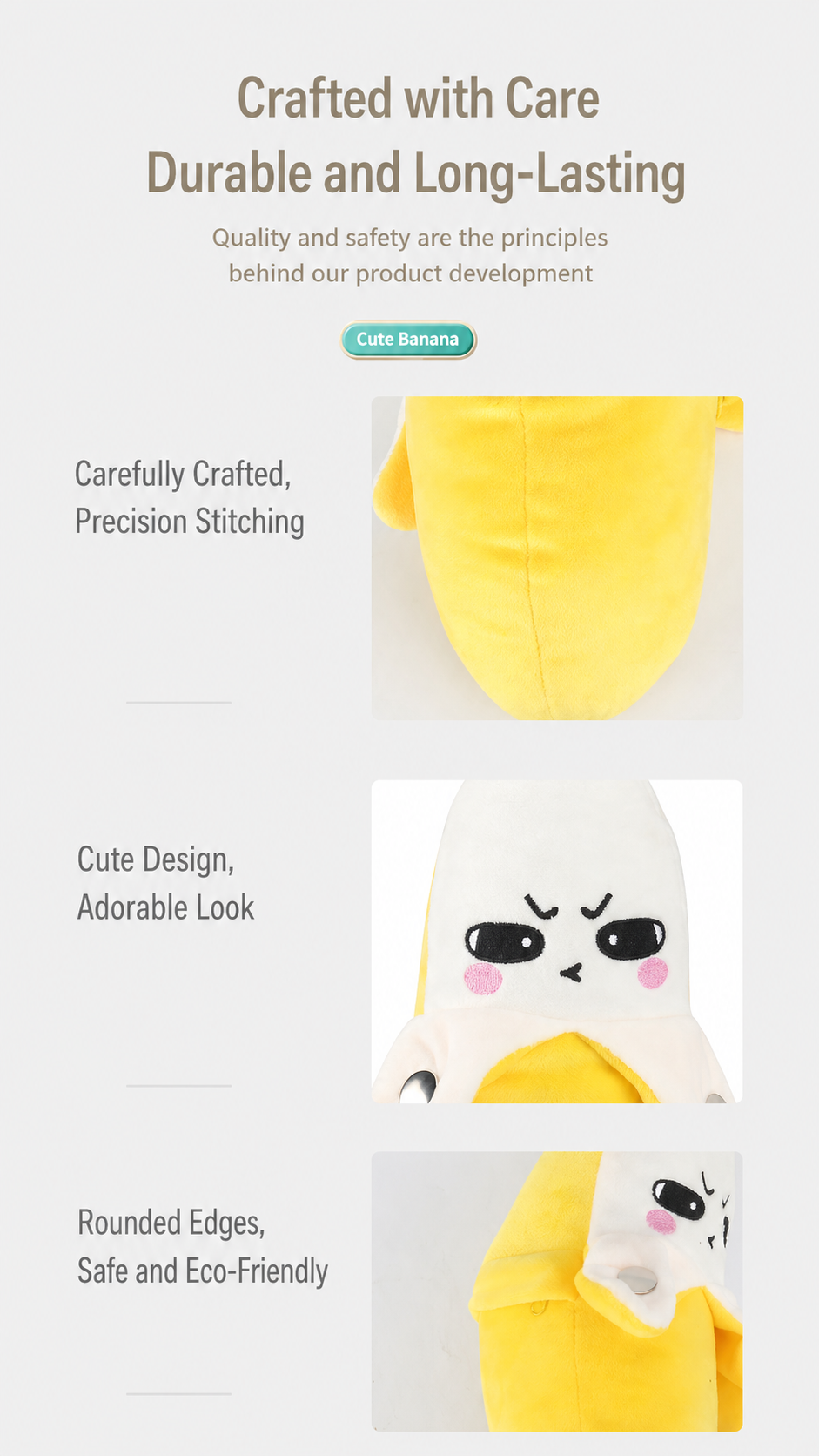 🎶Human Body Sensor Beat Music Banana Plush Toy