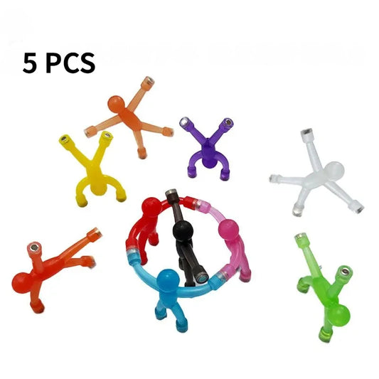 😌Colorful Soft Rubber Magnet Stick Figure