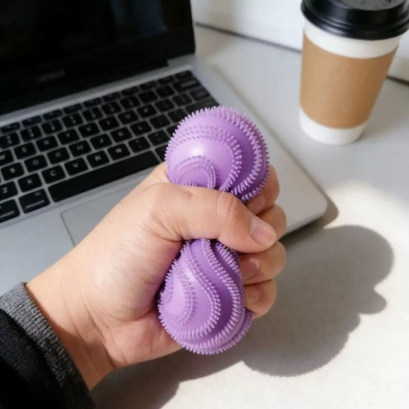 Bristle Squeeze Toy Ball