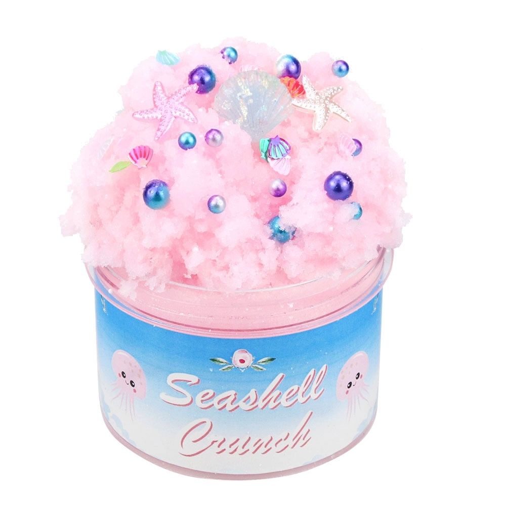 🐚Ocean Cartoon Slime Cotton Clay Pulling Squeeze Clay