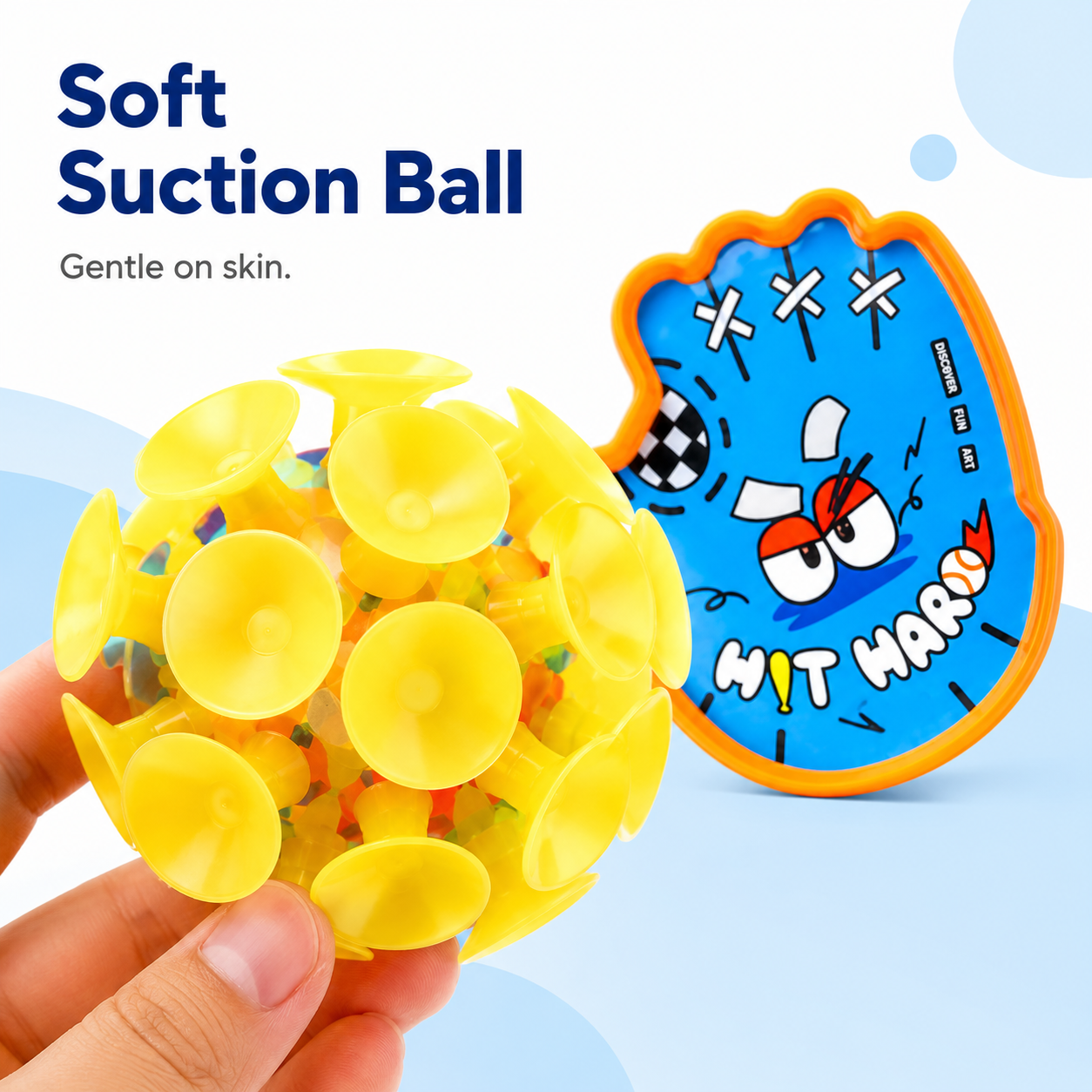 Suction Catch & Toss Ball Set