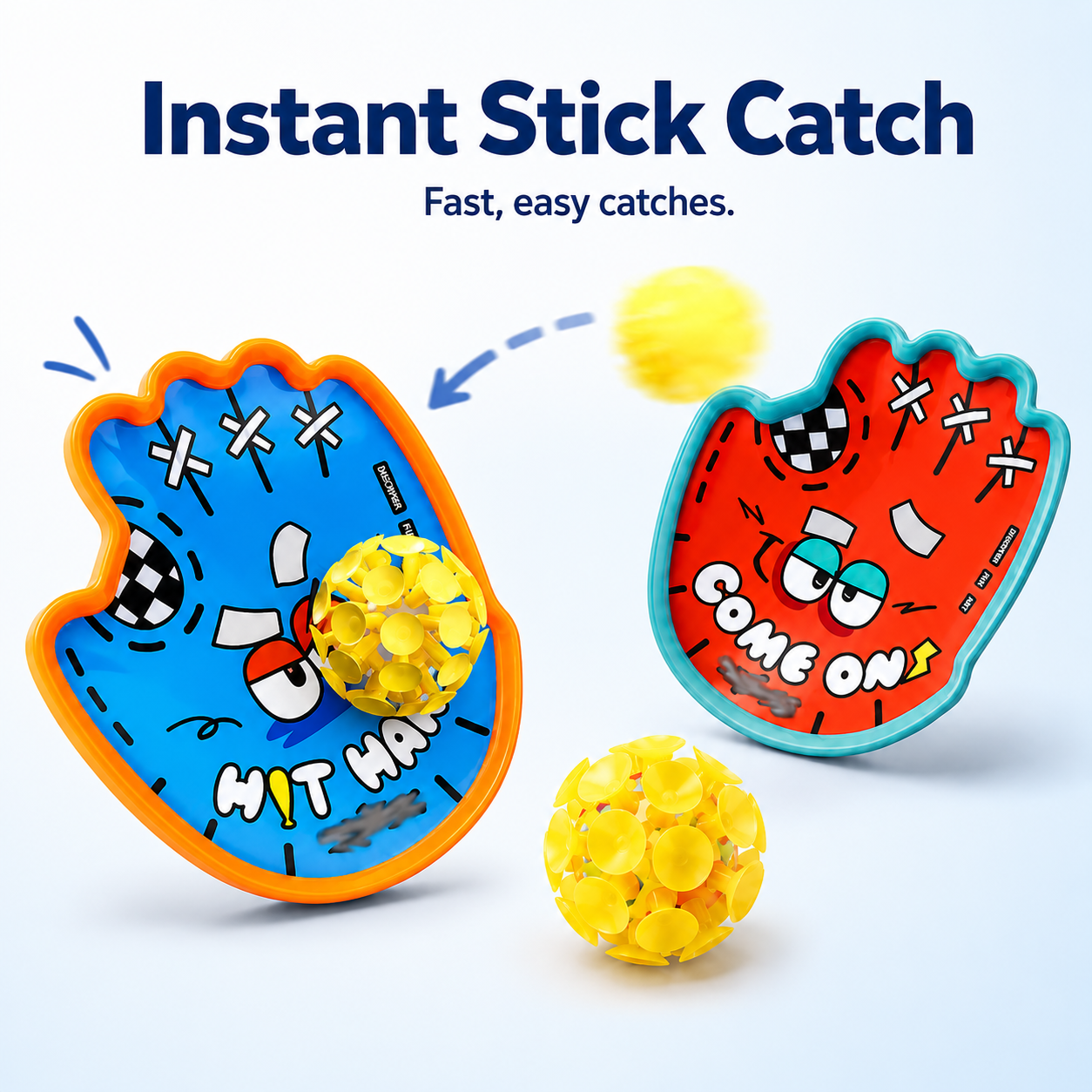 Suction Catch & Toss Ball Set