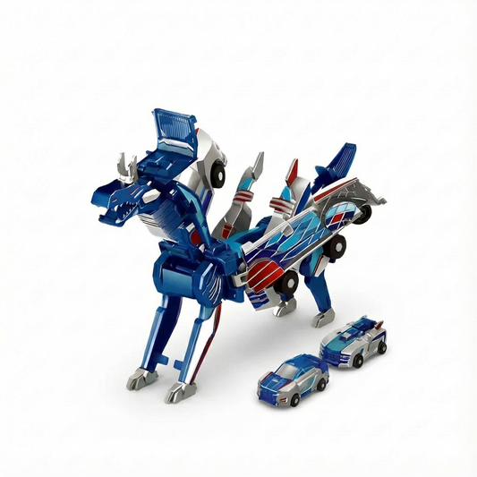 🚗Two-Cars Transforming Unicorn Toy
