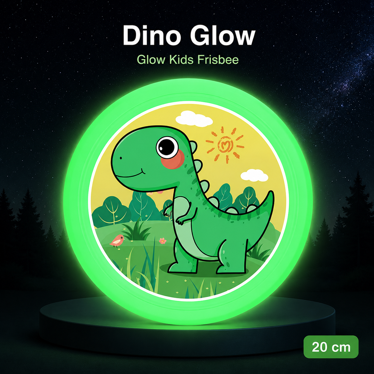 Soft Cartoon Flying Disc for Outdoor Fun