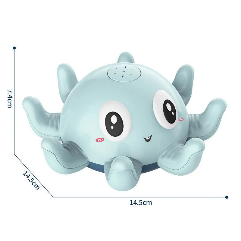💧Automatic sensing spray little octopus with lights
