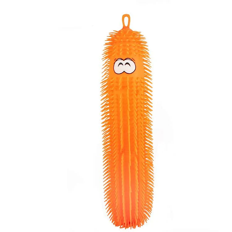 Glowing caterpillar, stress relief ball toy with flashing lights