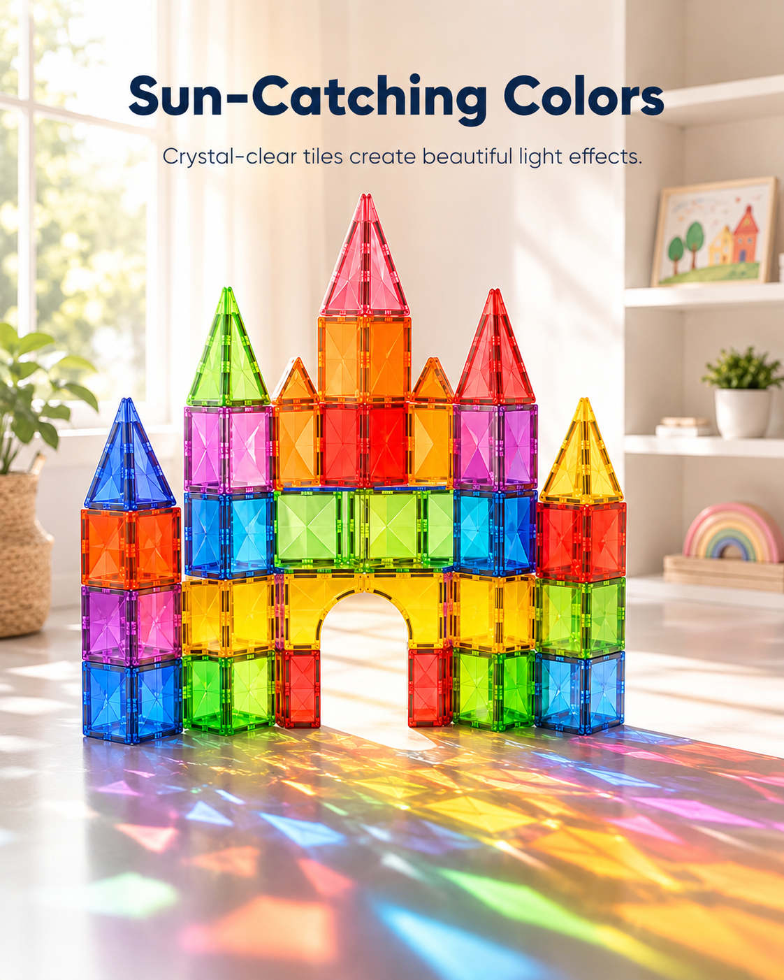 Creative Magnetic Building Tiles🧠