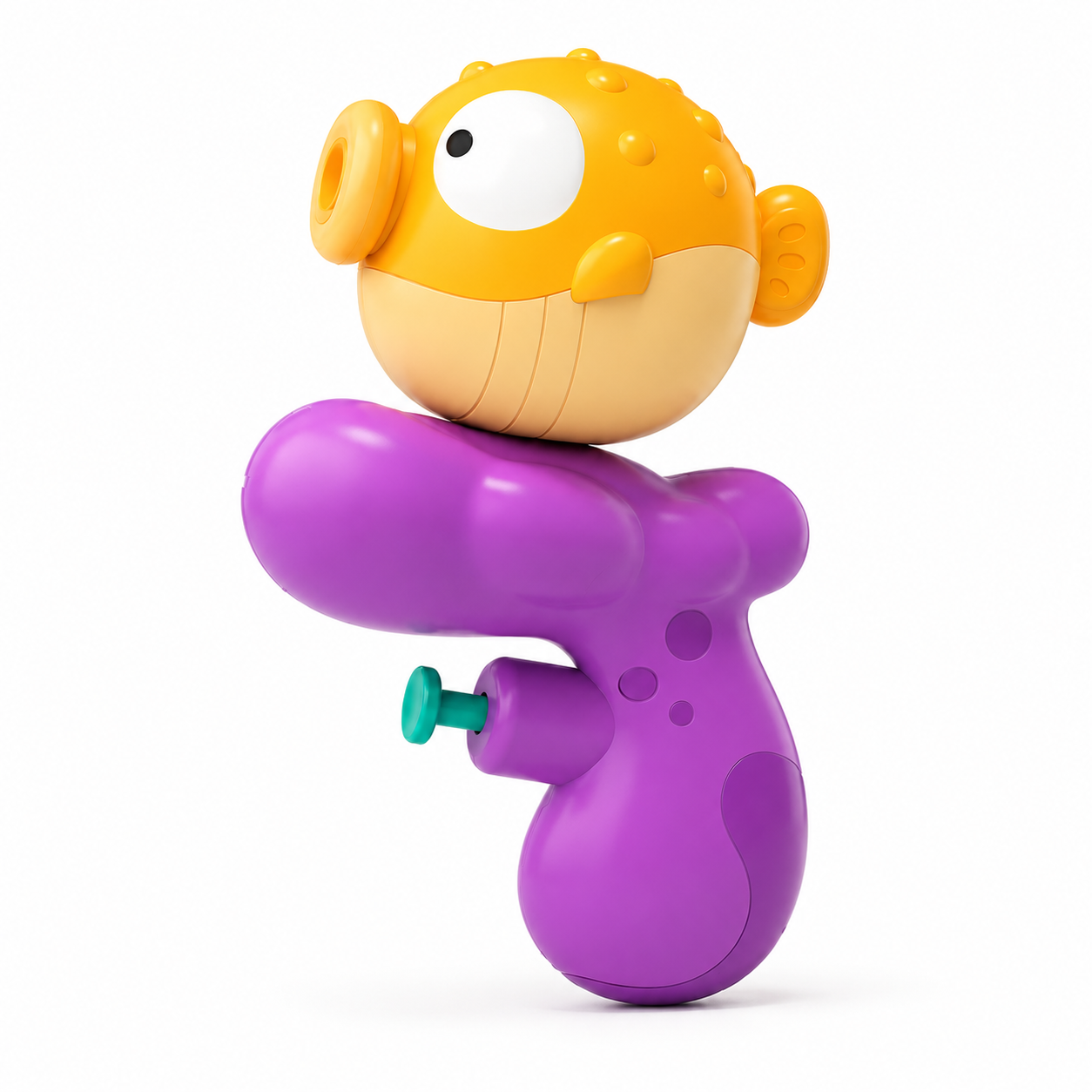 Cute Ocean Animal Water Gun Toy – Easy-Press Summer Squirt Toy for Bath & Outdoor Play