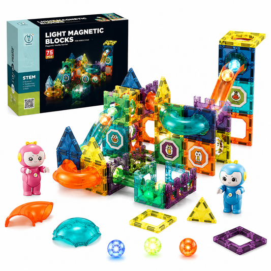 Magnetic Tiles with Mini Figures🧠