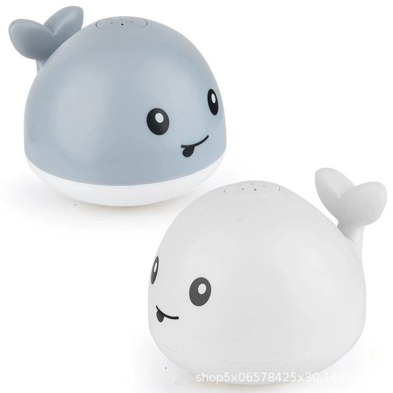 Bath play water spray whale electric toy