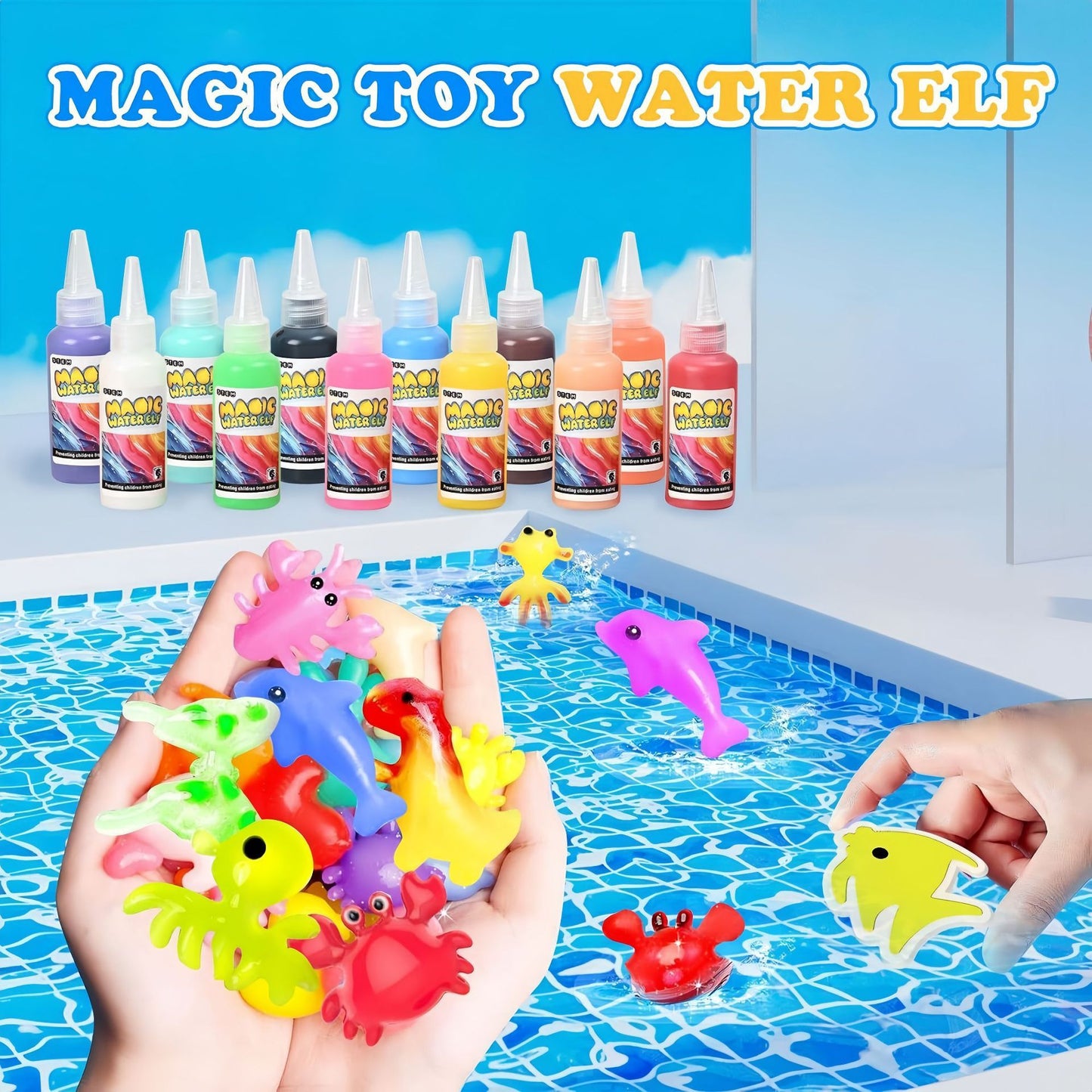 🎨Magic Water Gel DIY Kit