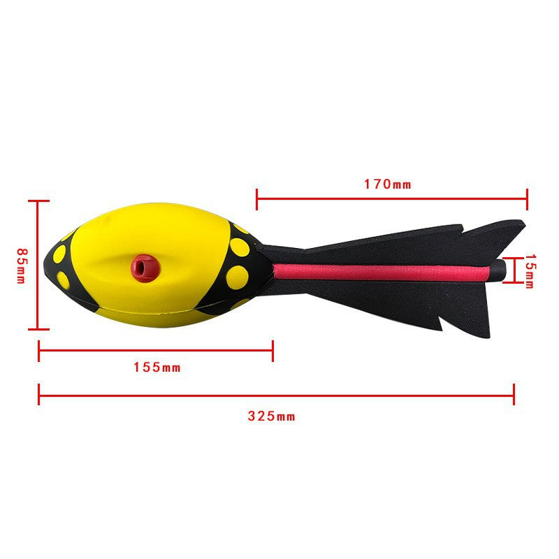 Whistling Foam Torpedo Throw Toy🚀