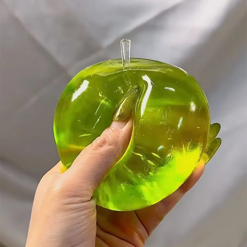 Maltose Green Apple Stress Relief Soft Rebound Squeeze Toy