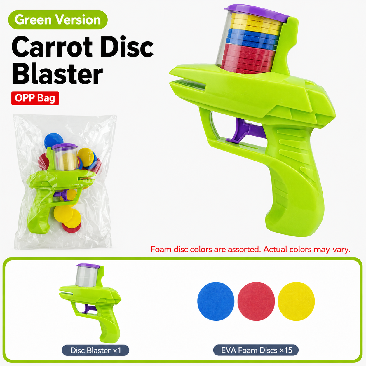 Foam Disc Blaster Toy