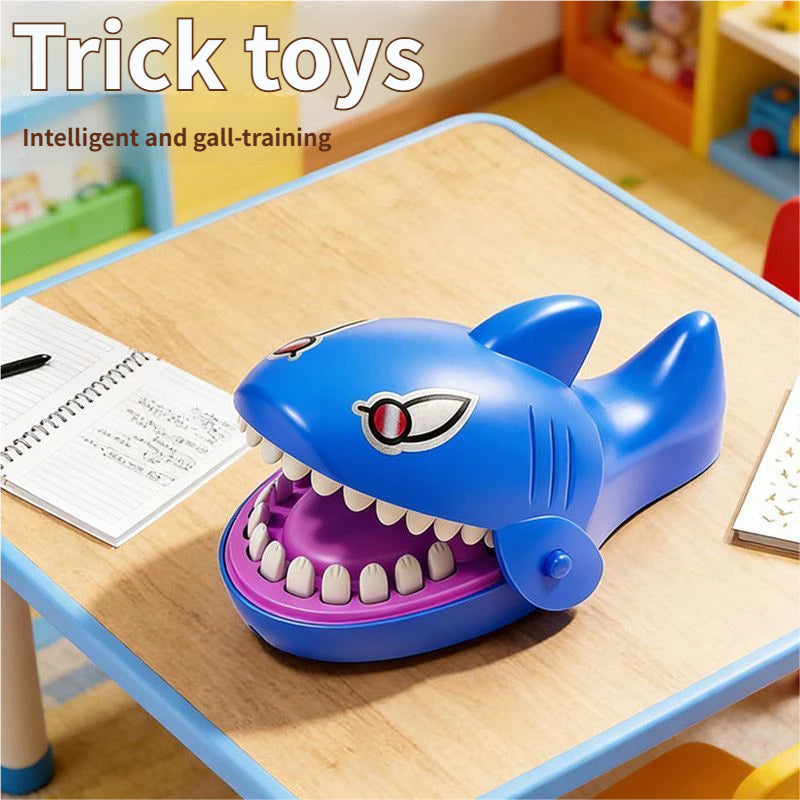 Finger Biting Shark Stress Relief Interactive Toy